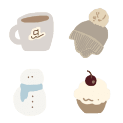 [LINE絵文字] winter stickersの画像