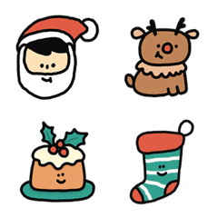 [LINE絵文字] MAYKIDS | Christmas Emojiの画像
