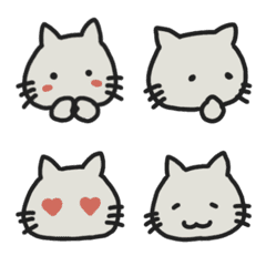 [LINE絵文字] くすみねこの画像