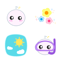 [LINE絵文字] すぺいしぃとお友達の画像