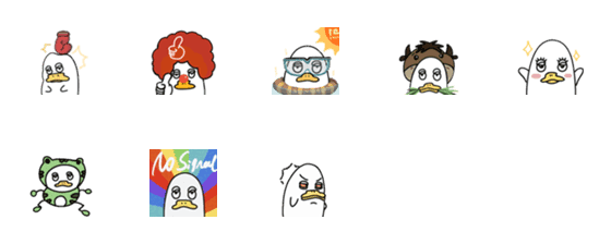 [LINE絵文字]selvaduck2の画像一覧