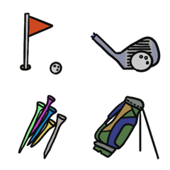 [LINE絵文字] GOLF MANの画像
