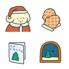 [LINE絵文字] Tiny Christmas Emojiの画像
