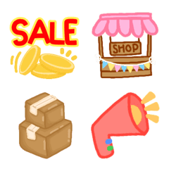 [LINE絵文字] Saler online pastel emojiの画像