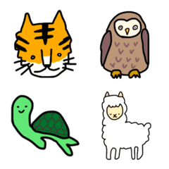 [LINE絵文字] uzm's animals emojiの画像