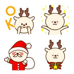 [LINE絵文字] ぼくはトナカイ。 クリスマスMIXの画像