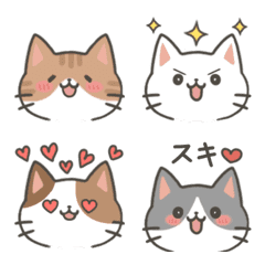 [LINE絵文字] ねこまつり！ 絵文字の画像