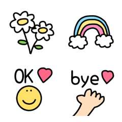 [LINE絵文字] ♡♡ハッピー絵文字♡♡の画像