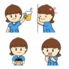 [LINE絵文字] Physical therapist emoji 2の画像