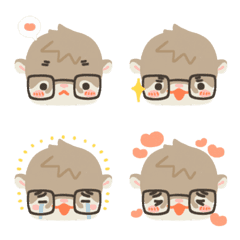 [LINE絵文字] かわうそぱぱvol.1の画像