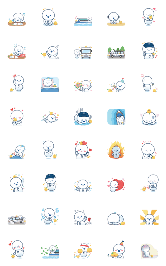 [LINE絵文字]SAKUN.C Boat-Busの画像一覧