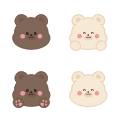 [LINE絵文字] TT Bears Emoji.の画像