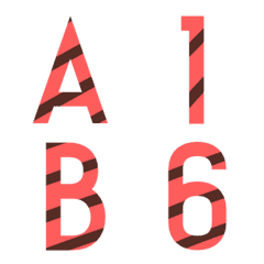 [LINE絵文字] 数字＋アルファベット★10の画像