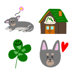 [LINE絵文字] Ones dog Hanakoの画像