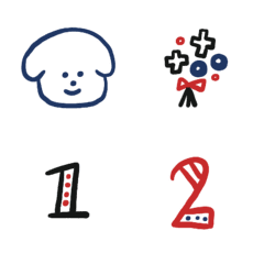 [LINE絵文字] Handwritten stickers make life cute！の画像