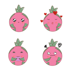 [LINE絵文字] Dragon fruitの画像