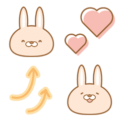 [LINE絵文字] ○ウサギ絵文字○の画像