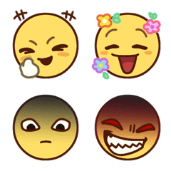 [LINE絵文字] Solid Emoji 2の画像