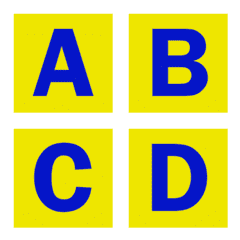 English Alphabets Flashingの絵文字メイン画像