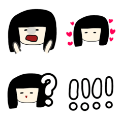 [LINE絵文字] こけしの日常絵文字の画像