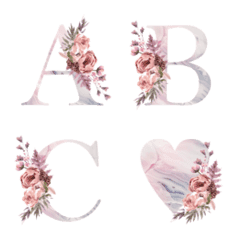 [LINE絵文字] botanical dry flower emojiの画像