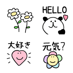 [LINE絵文字] ♡毎日使える cuteな絵文字♡の画像