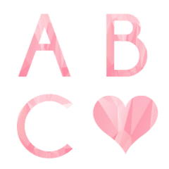 [LINE絵文字] pink decoration emojiの画像