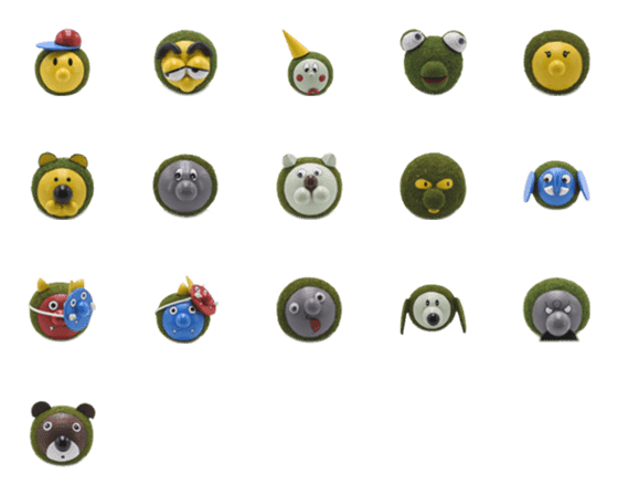 [LINE絵文字]苔しの画像一覧