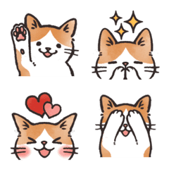 [LINE絵文字] 猫好きが反応する絵文字の画像