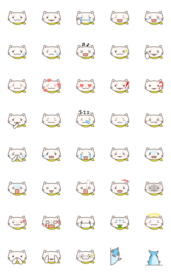 [LINE絵文字]ねこヒーローの絵文字の画像一覧