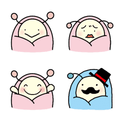ふとん星人ちゃんの絵文字の絵文字メイン画像