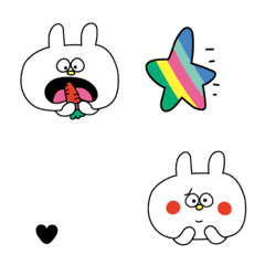 動く！うさちゃん絵文字。の絵文字メイン画像