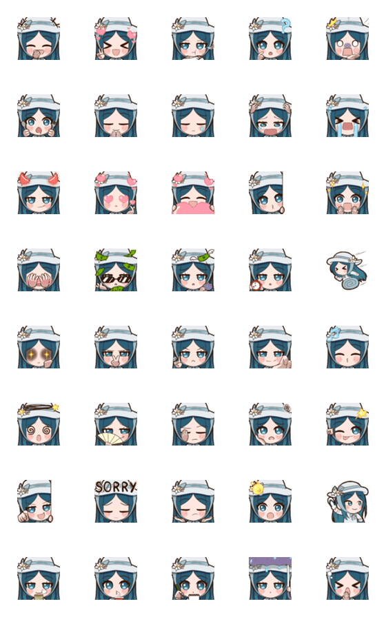 [LINE絵文字]Luce's Daily Emojiの画像一覧