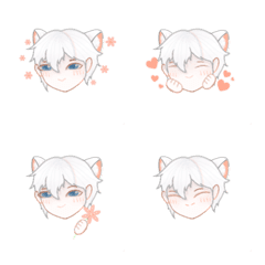 [LINE絵文字] Cat man (dan)の画像