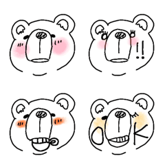 気分屋くまくるりんの絵文字メイン画像