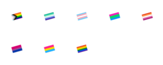 [LINE絵文字]lgbt flag emojiの画像一覧