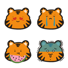 [LINE絵文字] Tiger BBの画像