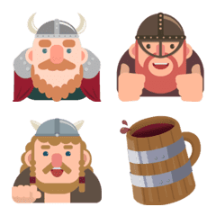 [LINE絵文字] VIKINGの画像