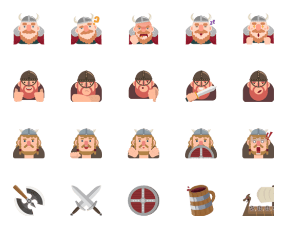 [LINE絵文字]VIKINGの画像一覧