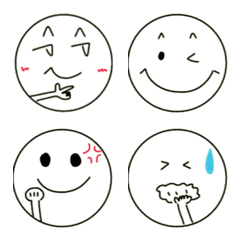 [LINE絵文字] Most simple expressionの画像