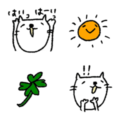 [LINE絵文字] ねこライセンス：BASICの画像