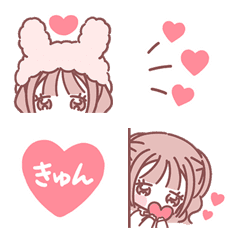 [LINE絵文字] ♡量産型ちゃん♡2の画像