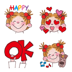 [LINE絵文字] COCO and Wondrous Emoji 8の画像