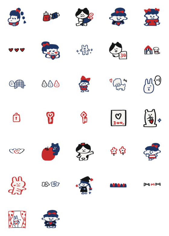 [LINE絵文字]Some small decorations！の画像一覧
