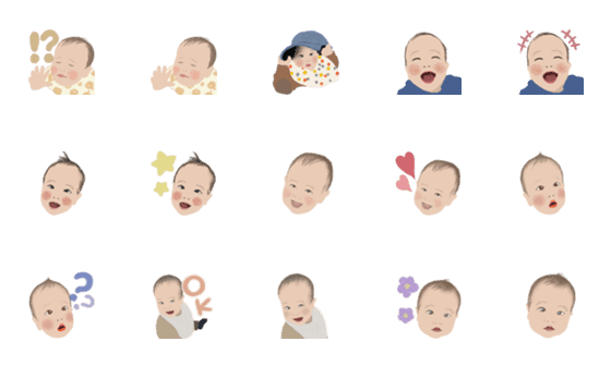 [LINE絵文字]ともはる絵文字の画像一覧