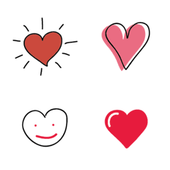 [LINE絵文字] cute heart and love Emoji-3の画像