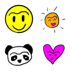 [LINE絵文字] 眉毛繋がってるシリーズの画像