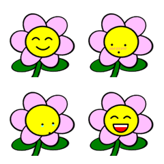 [LINE絵文字] Flower's Mood Ver.01の画像