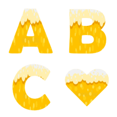 [LINE絵文字] beer pattern emojiの画像