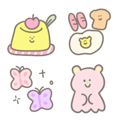 [LINE絵文字] cute smoothie emojiの画像